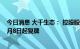 今日消息 大千生态： 控股股东、实控人拟发生变更  股票9月8日起复牌