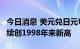 今日消息 美元兑日元USD/JPY涨破144关口 续创1998年来新高