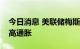 今日消息 美联储梅斯特：需进一步加息抗击高通胀