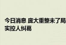 今日消息 庞大重整未了局：2.53亿股被拍卖，扯出创始人与实控人纠葛