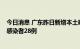 今日消息 广东昨日新增本土确诊病例33例 新增本土无症状感染者28例