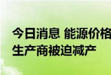 今日消息 能源价格高企 欧洲多国农民和食品生产商被迫减产