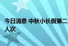 今日消息 中秋小长假第二天 长三角铁路预计发送旅客145万人次