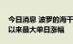 今日消息 波罗的海干散货运价指数创七个月以来最大单日涨幅