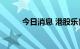 今日消息 港股乐普生物跌超28%