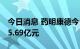 今日消息 药明康德今日跌停 北向资金净卖出5.69亿元