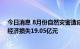 今日消息 8月份自然灾害造成贵州253.37万人次受灾 直接经济损失19.05亿元