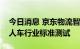 今日消息 京东物流智能快递车通过功能型无人车行业标准测试