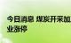 今日消息 煤炭开采加工板块异动拉升 安源煤业涨停