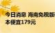 今日消息 海南免税版iPhone 14开售 入门版本便宜179元