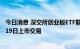 今日消息 深交所创业板ETF期权和中证500ETF期权将于9月19日上市交易