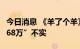 今日消息 《羊了个羊》制作人回应：“日入468万”不实