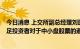 今日消息 上交所副总经理刘逖：中证500ETF期权进一步满足投资者对于中小盘股票的避险需求