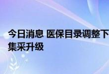 今日消息 医保目录调整下的中成药：利好政策密集出台驱动集采升级