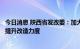 今日消息 陕西省发改委：加大钢铁、焦化、铸造等重点行业提升改造力度