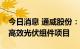 今日消息 通威股份：拟在盐城市投资25GW高效光伏组件项目