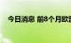 今日消息 前8个月欧盟对华投资同比翻番