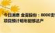 今日消息 金雷股份：8000支铸锻件项目二期-铸造坯料供应项目预计明年能够达产