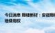 今日消息 翔楼新材：安徽翔楼拟以4333万元竞得地块的土地使用权