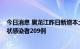 今日消息 黑龙江昨日新增本土确诊病例21例 新增本土无症状感染者209例