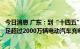 今日消息 广东：到“十四五”末，充电基础设施体系能够满足超过2000万辆电动汽车充电需求