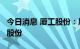 今日消息 厦工股份：厦门口行拟减持不超6%股份