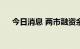 今日消息 两市融资余额减少44.58亿元