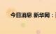 今日消息 新华网：董事、副总裁辞职