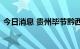 今日消息 贵州毕节黔西市实施临时静默管控