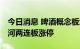 今日消息 啤酒概念板块午后持续拉升 兰州黄河两连板涨停