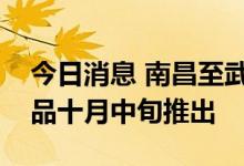 今日消息 南昌至武汉间定期票等新型票制产品十月中旬推出