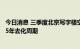 今日消息 三季度北京写字楼空置率为16.4% 市场进入3年至5年去化周期