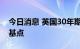 今日消息 英国30年期国债收益率下跌100个基点