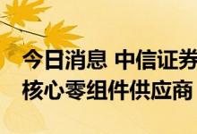 今日消息 中信证券：Pico发布VR新品  关注核心零组件供应商