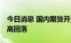 今日消息 国内期货开盘涨跌参半 有色板块冲高回落