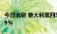 今日消息 意大利第四季度家庭用电费用上涨59%