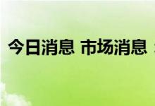 今日消息 市场消息：越南报道首例猴痘病例