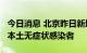 今日消息 北京昨日新增2例本土确诊病例 1例本土无症状感染者