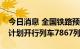 今日消息 全国铁路预计今日发送620万人次 计划开行列车7867列