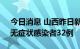 今日消息 山西昨日新增本土确诊病例30例、无症状感染者32例