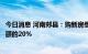 今日消息 河南郏县：购新房缴纳商品房契税，可补贴契税总额的20%