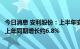 今日消息 安利股份：上半年安利俄罗斯公司主营业务收入较上年同期增长约6.8%