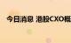 今日消息 港股CXO概念走低 多股跌超5%