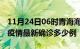 11月24日06时青海海北疫情最新动态及海北疫情最新确诊多少例