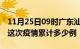 11月25日09时广东汕头疫情情况数据及汕头这次疫情累计多少例