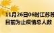 11月26日06时江苏苏州累计疫情数据及苏州目前为止疫情总人数