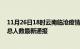 11月26日18时云南临沧疫情最新情况统计及临沧疫情目前总人数最新通报