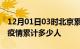 12月01日03时北京累计疫情数据及北京新冠疫情累计多少人