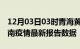 12月03日03时青海黄南疫情最新确诊数及黄南疫情最新报告数据