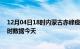 12月04日18时内蒙古赤峰疫情今天最新及赤峰疫情最新实时数据今天